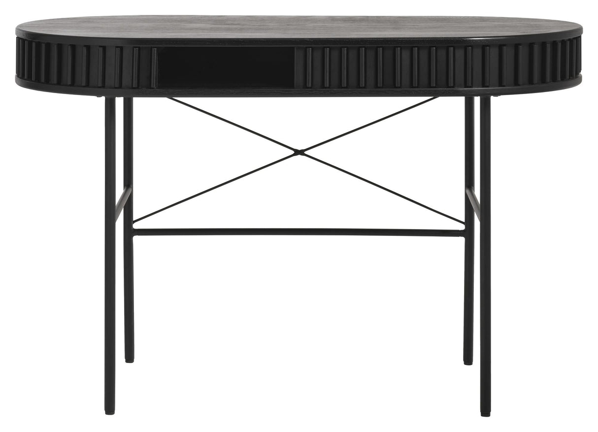 Siena Desk 60x120 - Black/oak