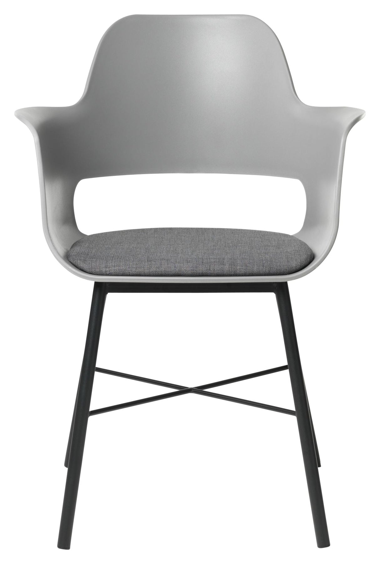 Whistler Dining chair with armrests, Gray PP