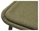 Whistler Dining chair, Olive green fabric