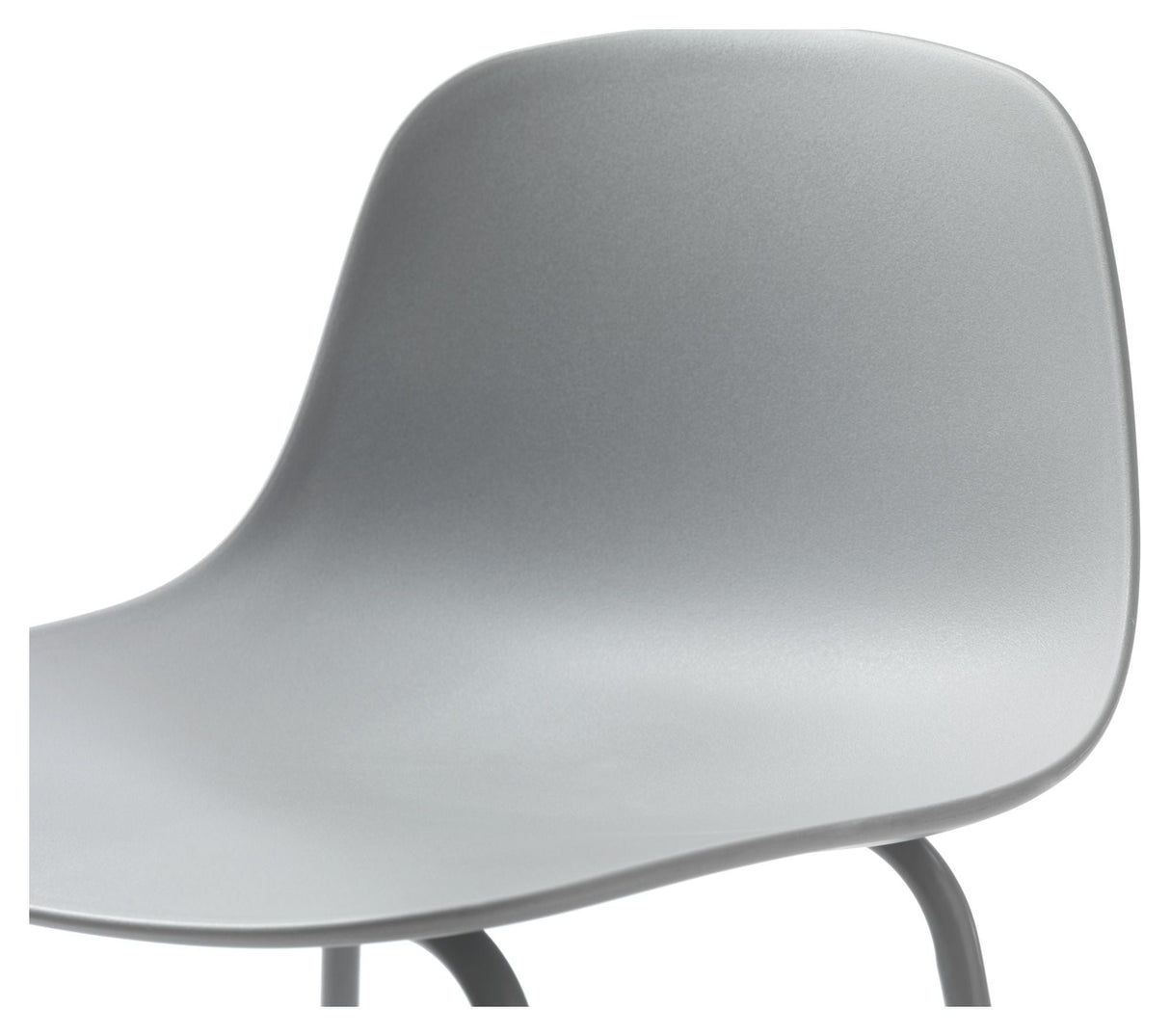 Whitby bar stool SH: 67.50cm, Gray Plastic