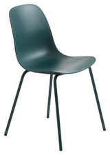 Whitby Dining Chair, Petrol Plastic