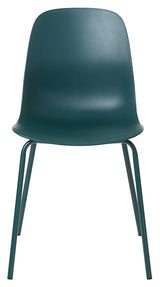 Whitby Dining Chair, Petrol Plastic