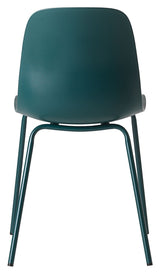 Whitby Dining Chair, Petrol Plastic