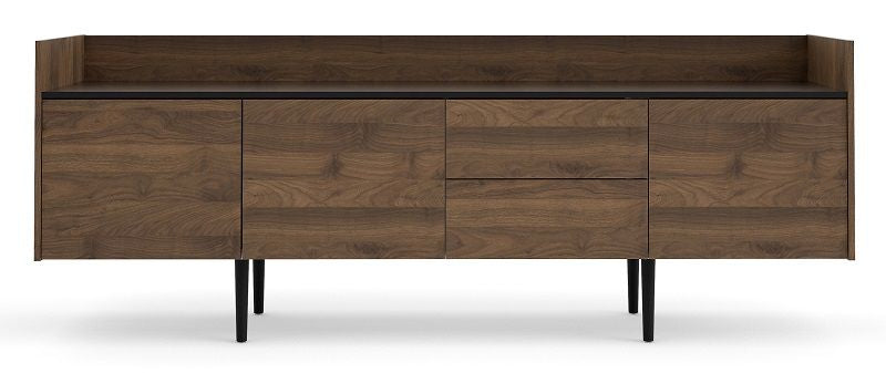 Unit Sideboard - Dark wood w/3 doors