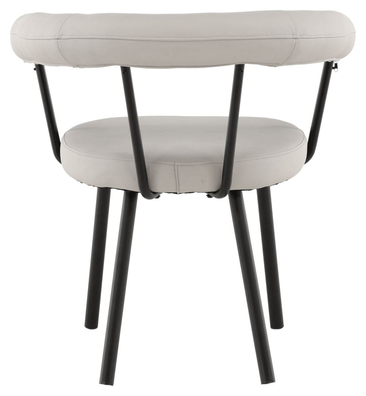 Västerås x Josefin Lustig Dining chair - Offwhite faux leather