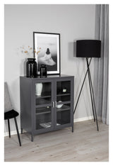 Acero, Metal cabinet, Gray metal, H:97