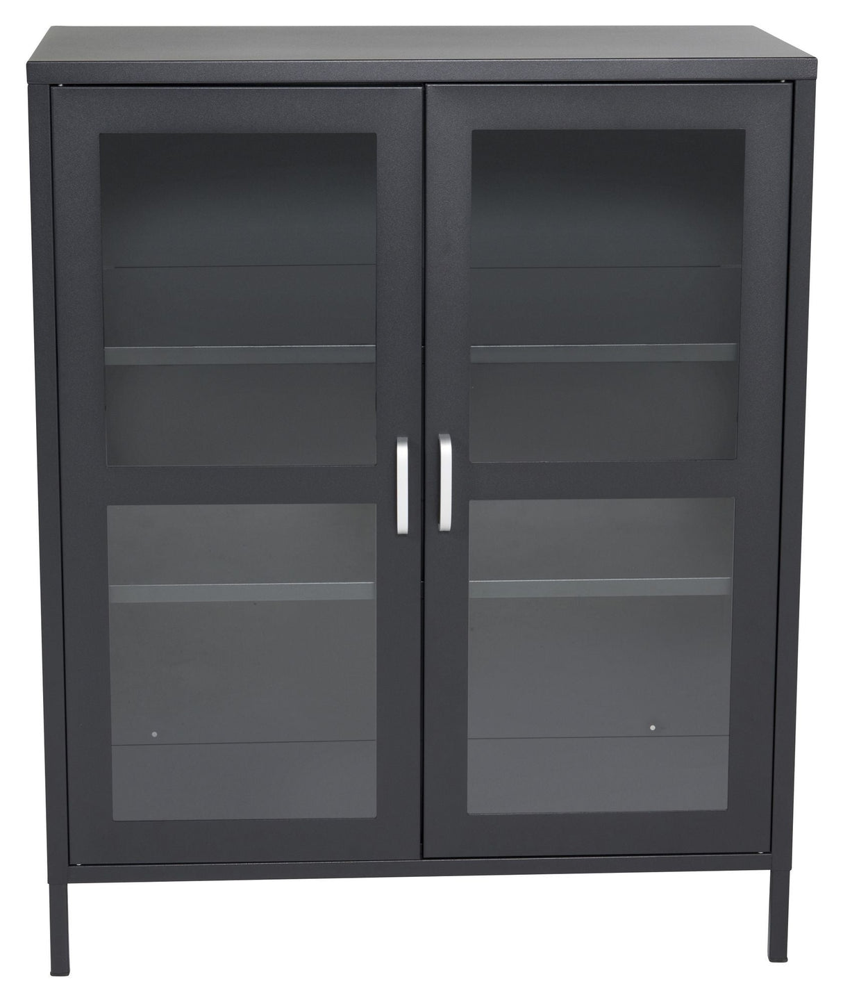 Acero, Metal cabinet, Black metal, H:97