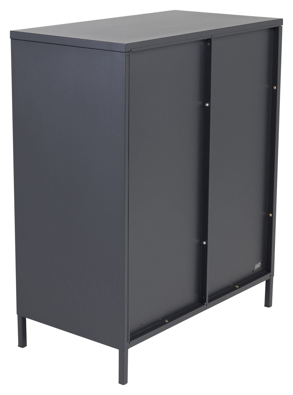 Acero, Metal cabinet, Black metal, H:97