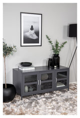 Acero, TV-Table, Gray Metal