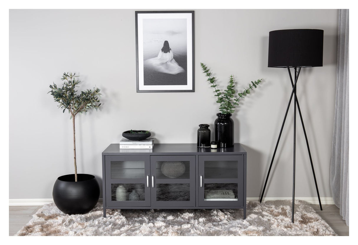 Acero, TV-Table, Gray Metal