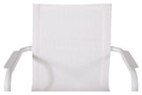 Alina Garden Chair, White Textiles