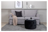 Anton 2-pers. Sofa, Gray fabric