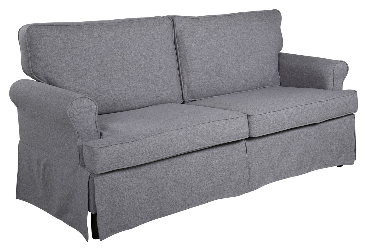 Anton 2-pers. Sofa, Gray fabric