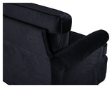 Anton 2-pers. Sofa, Black velvet