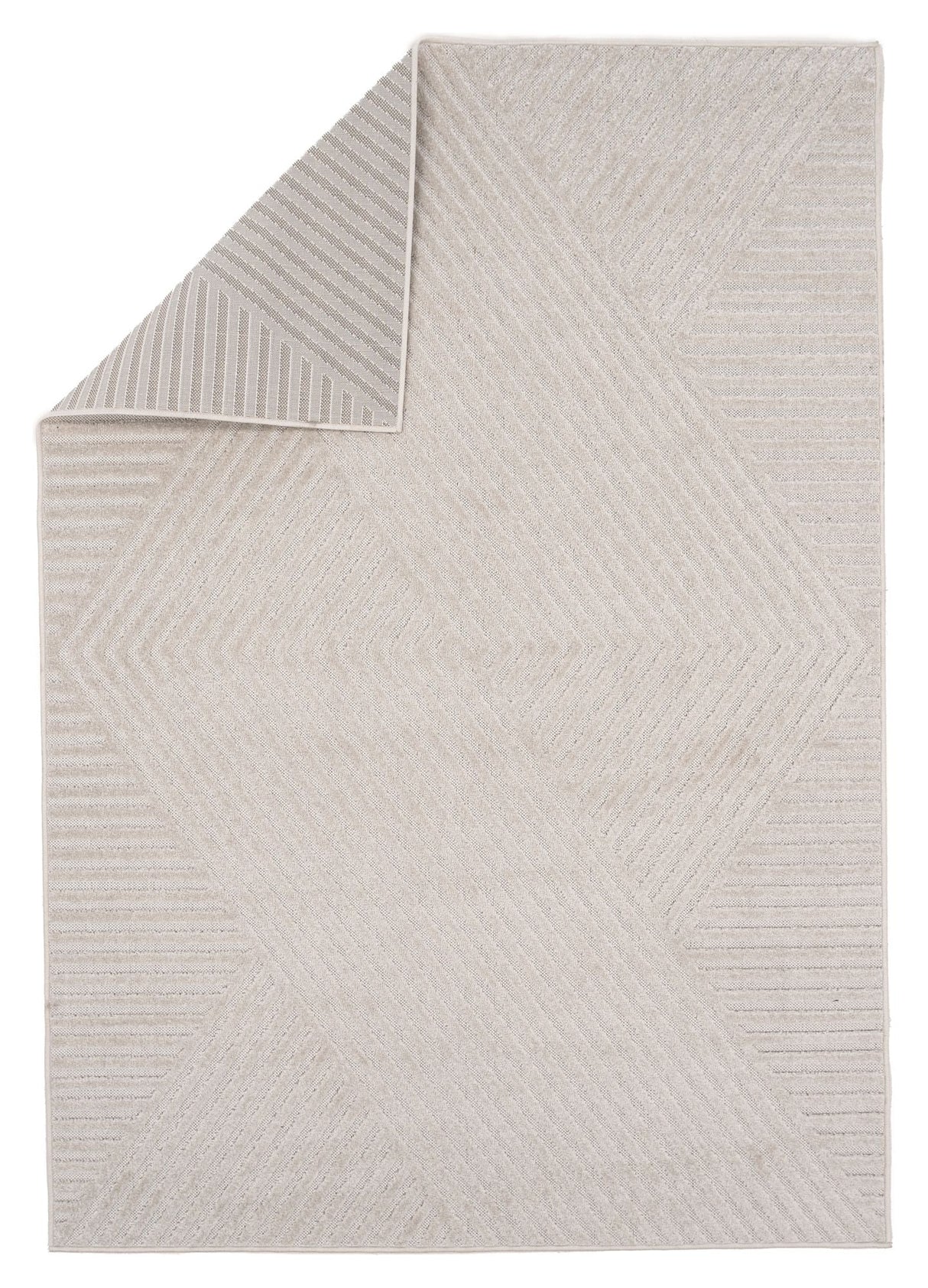 Aron Carpet 230x160 - White