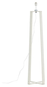 Kick-off Floor lamp, Black/White glass