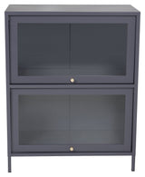 Bakal, Bookcase, Gray metal, H:100