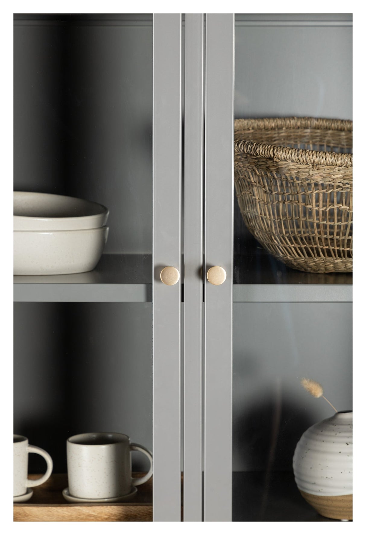 Bakal Bookcase - Light Gray