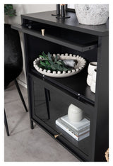 Bakal, Bookcase, Black metal, H:100