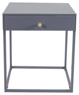 Bakal, Bedside table, Gray metal