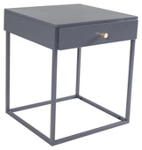 Bakal, Bedside table, Gray metal