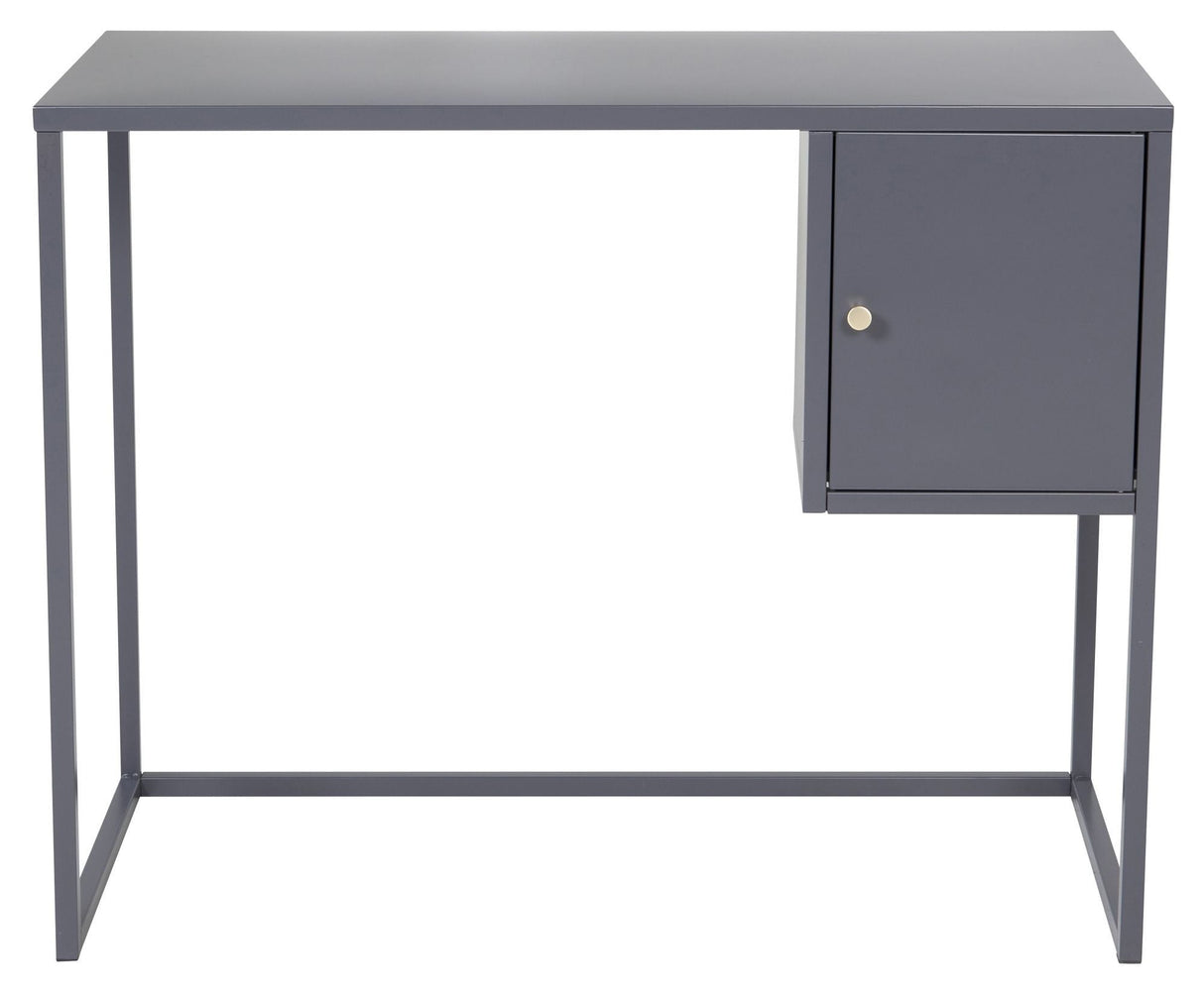 Bakal, Desk, Gray Metal