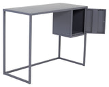 Bakal, Desk, Gray Metal