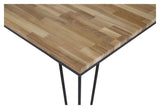 Bali Dining table, Teak top, 80x80