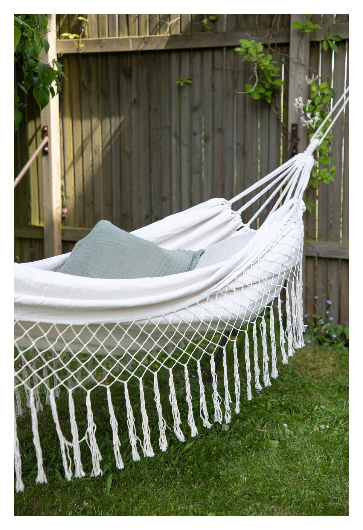 Banate Hammock, White fabric