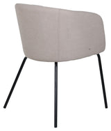 Berit Dining Chair, Beige/Black