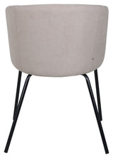 Berit Dining Chair, Beige/Black