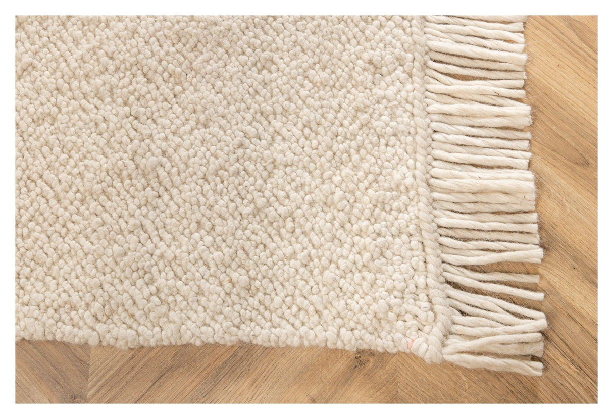 Betina wool mix blanket, 160x230, White