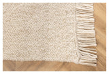 Betina wool mix blanket, 160x230, White