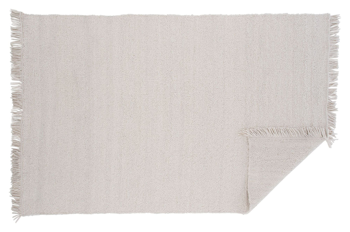 Betina wool mix blanket, 160x230, White