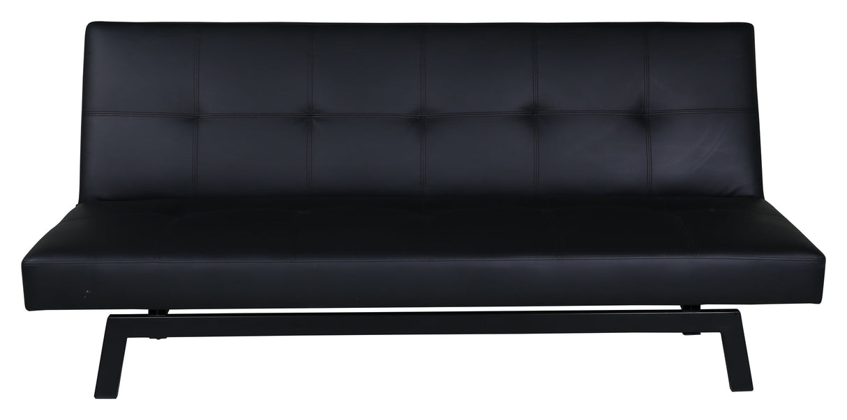 Bodil Sofa bed - Black leatherette