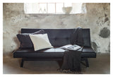 Bodil Sofa bed - Black leatherette