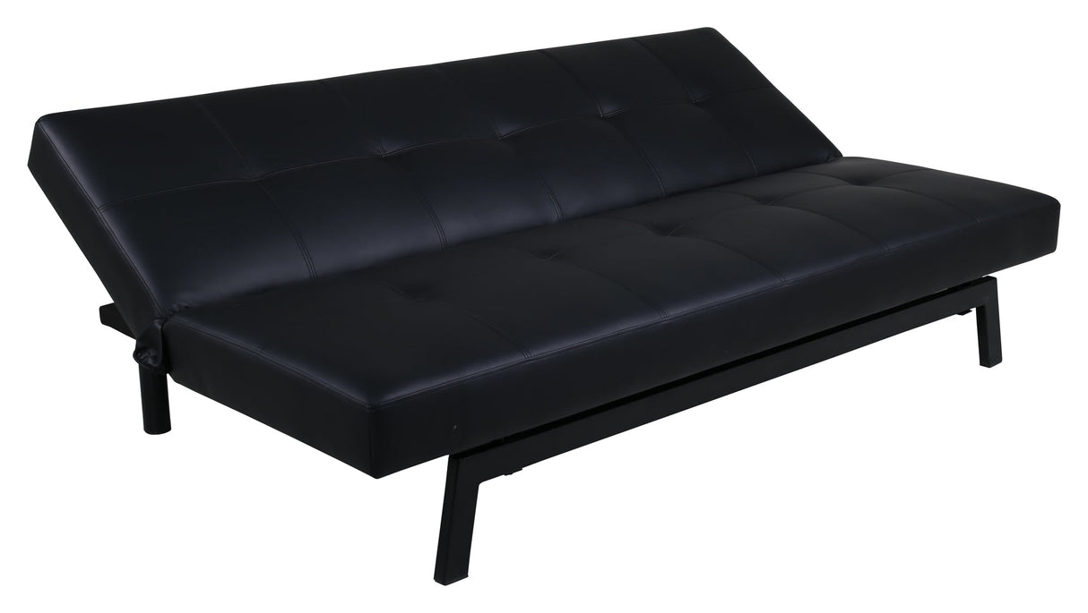 Bodil Sofa bed - Black leatherette