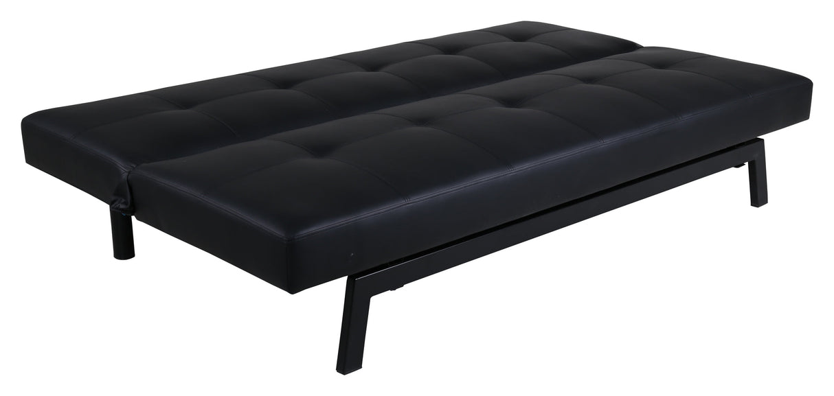 Bodil Sofa bed - Black leatherette