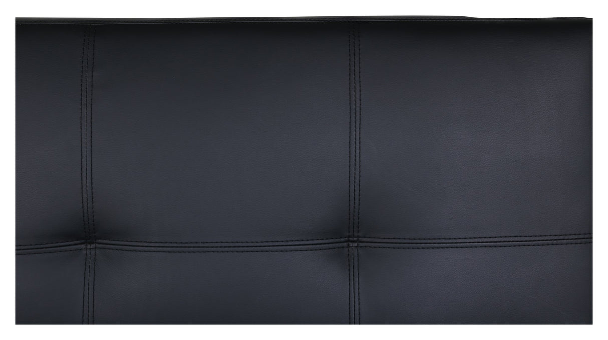 Bodil Sofa bed - Black leatherette