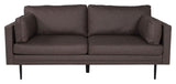 Boom 3-pers. Sofa, Brown Microfibre