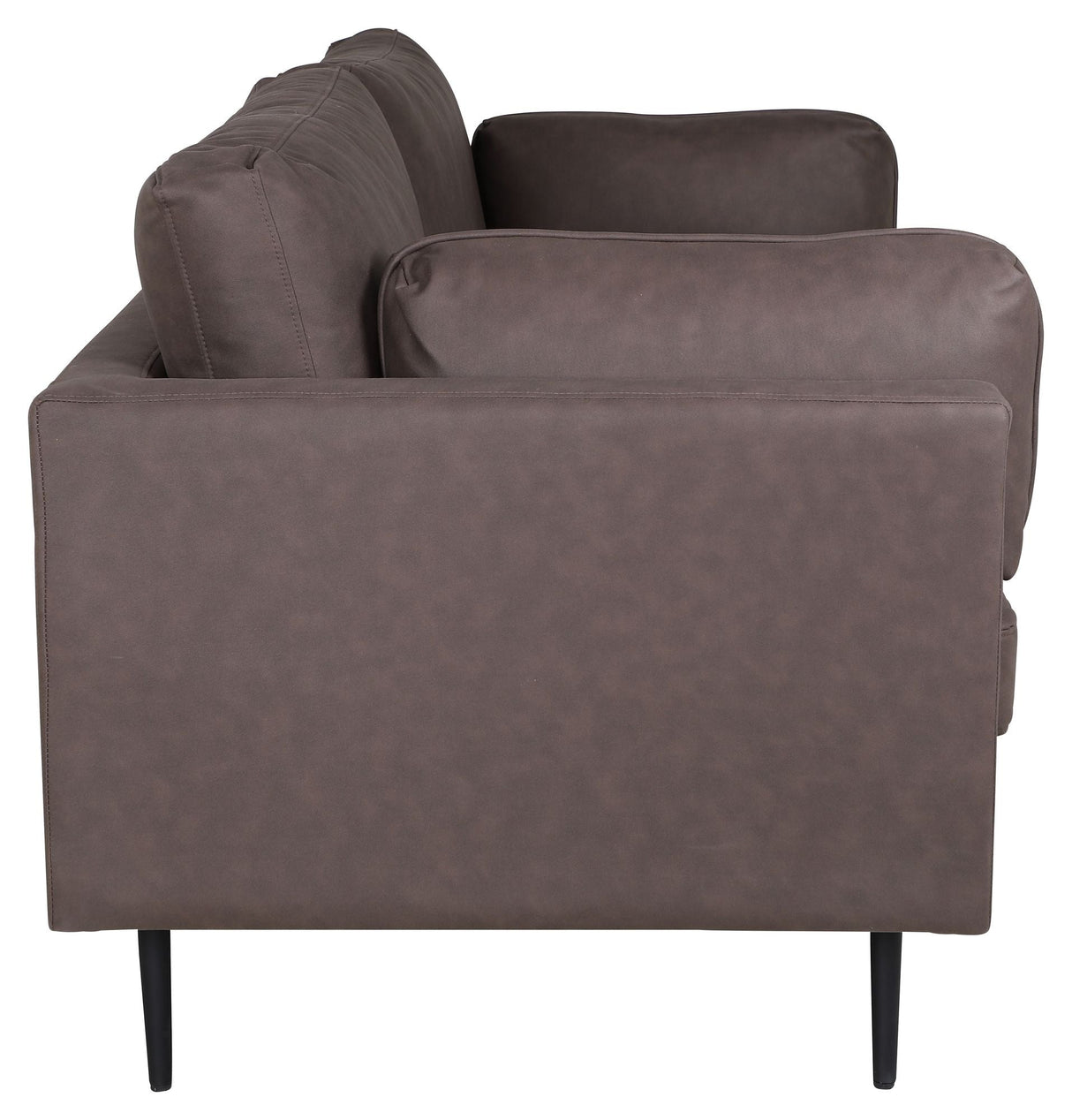 Boom 3-pers. Sofa, Brown Microfibre