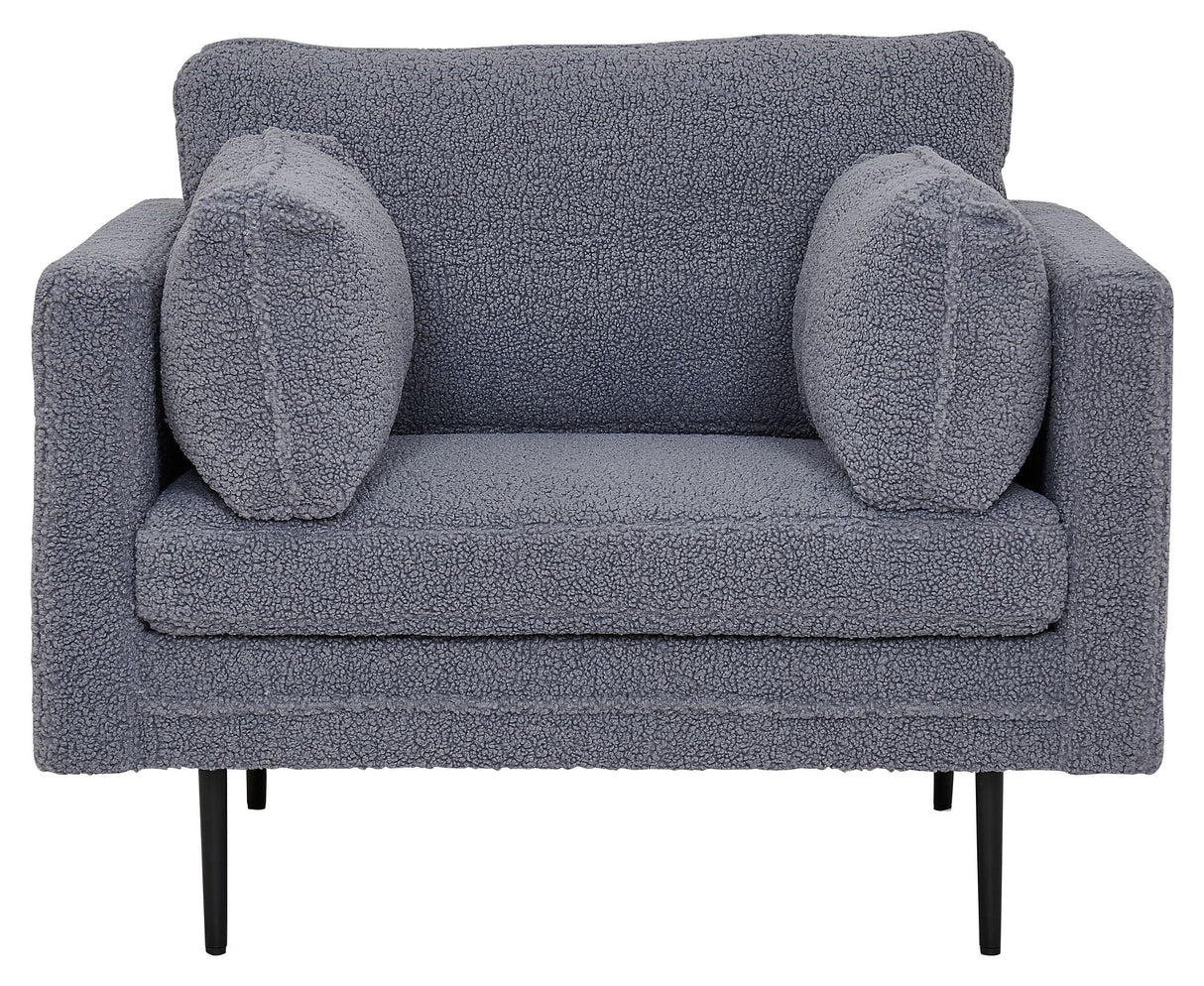 Boom Armchair, Dark Gray Fabric