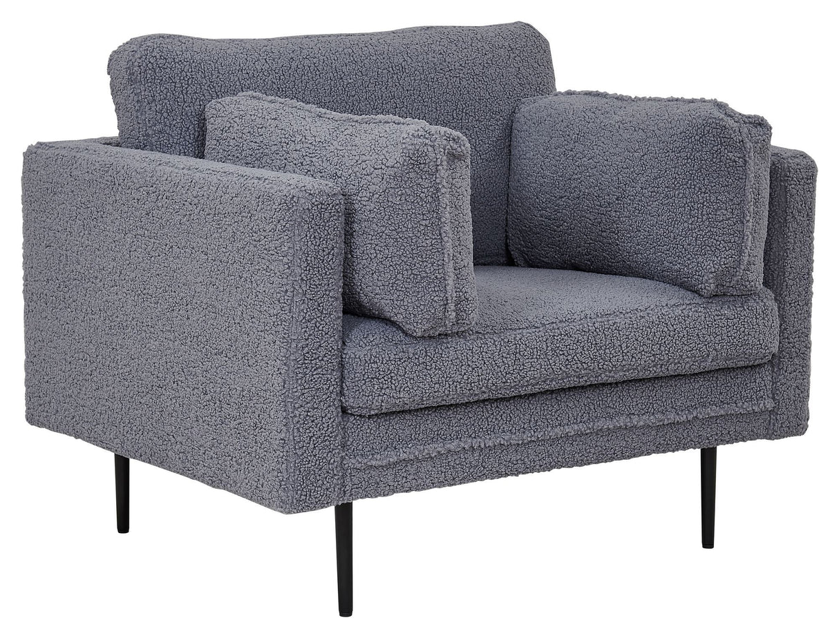 Boom Armchair, Dark Gray Fabric