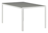 Break Garden Table 150x90 - Gray/White