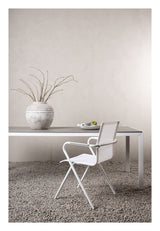 Break Garden Table 205x90 - Gray/White