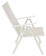 Break, Position chair, White alu/Gray textiles