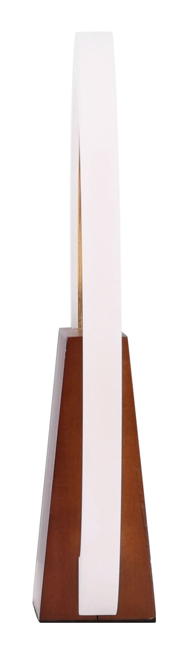 Brive Table Lamp, Wood, Walnut