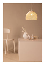 Brivela, Pendant luminaire 27cm - Nature