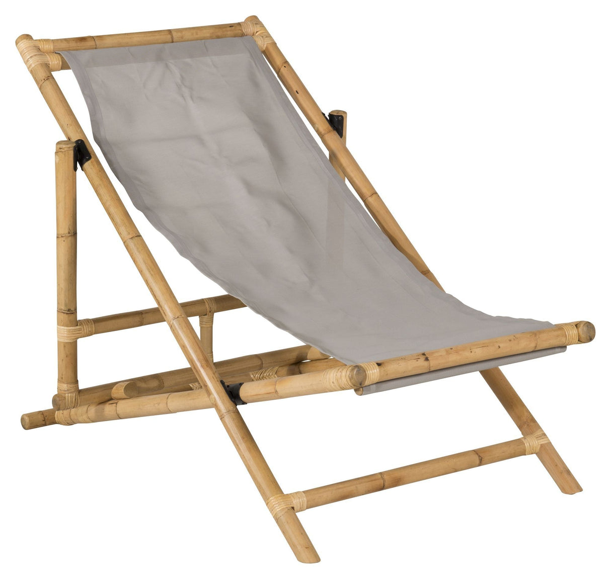 Cane Deck Chair, Bamboo