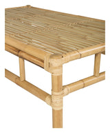 Cane Lounge Table 70x120 - Bamboo